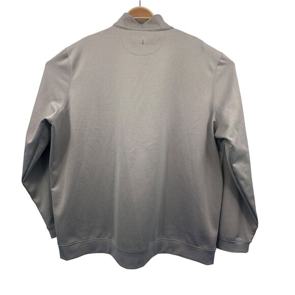 Johnnie-O Sweater Men's 2XL Gray Northwestern Diaz‎ Casual Golf 1/4 Zip Pullover - Picture 5 of 9